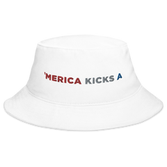 "'Merica Kicks A" Bucket Hat